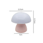 Mushroom Led Table Lamp Charging Touch Desk Coffee Bar, Hotel Bedroom Decoration, Nordic Creative Atmosphere, Small Night Light