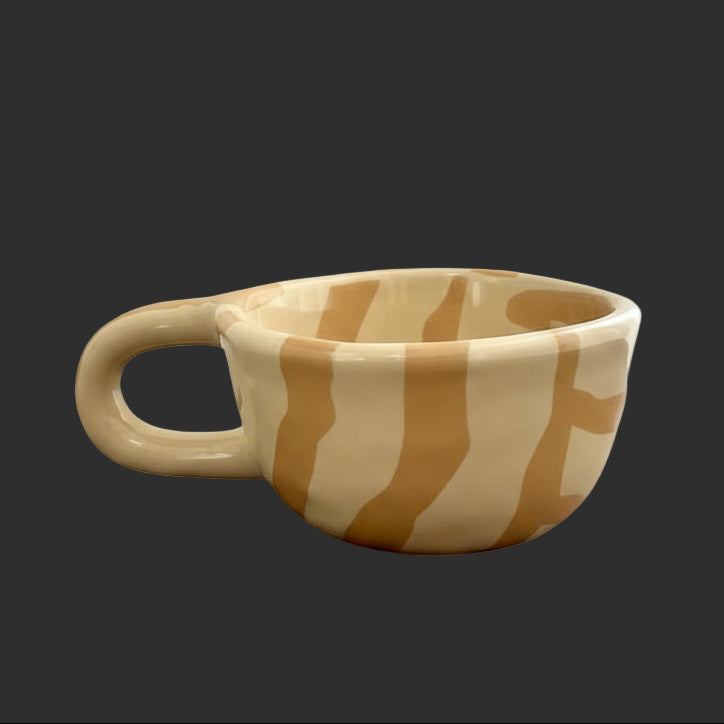 1Pc Ceramic Mugs Coffee Cups Irregular Flower Milk Tea Cup Ins Korean Style Oatmeal Breakfast Mug Drinkware Kitchen