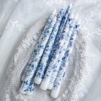 PORCELAIN CANDLE SET