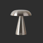 LED Table Lamp Retro Mushroom Touch Sensor Bedside Lamp Rechargeable Reading Lights for Bedroom Restaurant Bar Decor Lighting