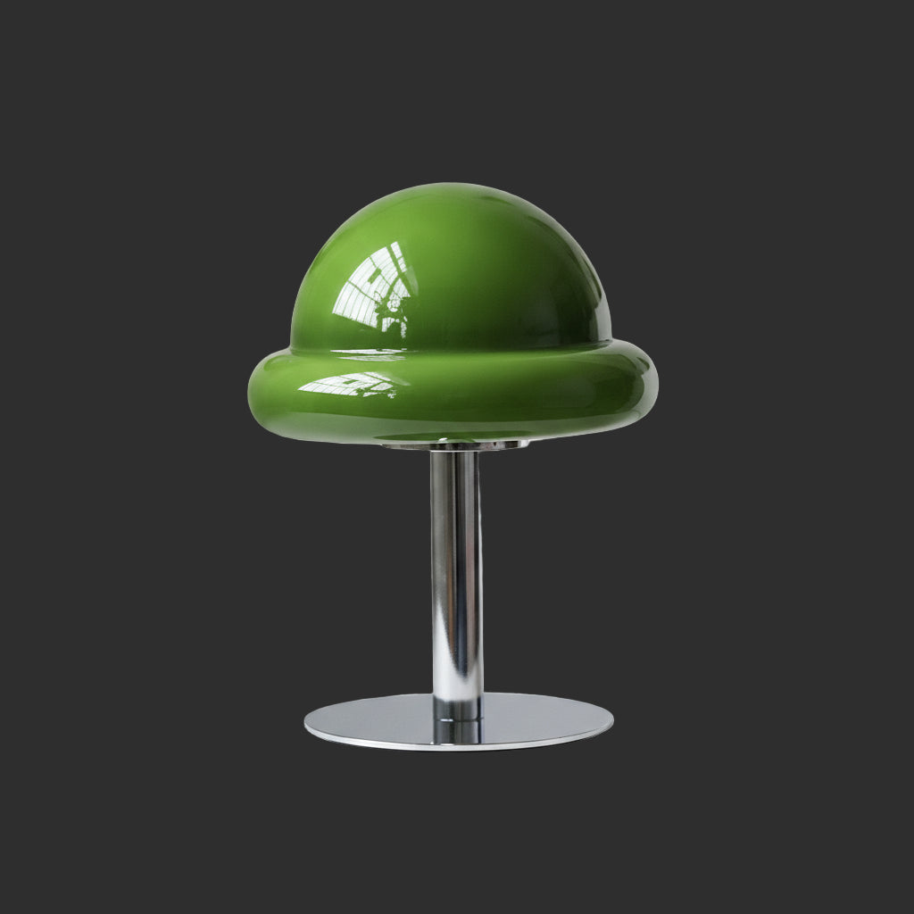 Retro Glass Mushroom Table Lamp Original Design Bauhaus Table Lamp Atmosphere Lamp Glass Net Red Bedroom Bedside Decoration