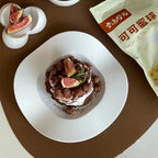 8Inch Ceramic Dish Set Snack Plate Wave Side Dish Plate Cake Decorative Tray Oragnizer Holder Ceramic Plate Tableware