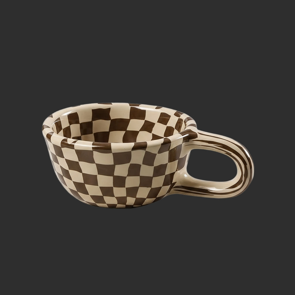 1Pc Ceramic Mugs Coffee Cups Irregular Flower Milk Tea Cup Ins Korean Style Oatmeal Breakfast Mug Drinkware Kitchen