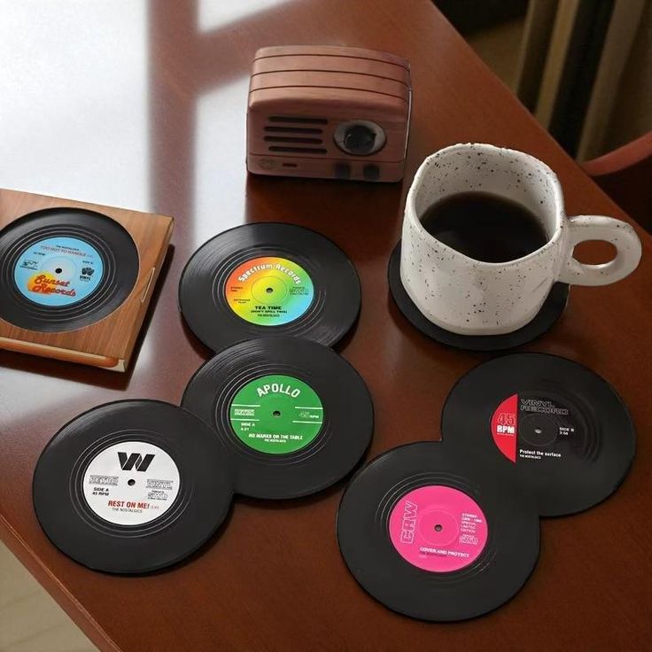 VINYL COASTERS