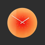 SUNSET WALL CLOCK