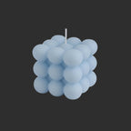 Ins Style Bubble Cube Candle Handmade Scented Candle Aromatherapy Soy Wax Candle Wedding Birthday Candles Party Home Decoration
