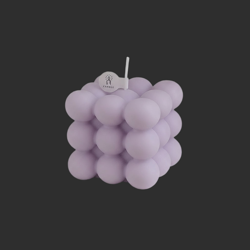 Ins Style Bubble Cube Candle Handmade Scented Candle Aromatherapy Soy Wax Candle Wedding Birthday Candles Party Home Decoration
