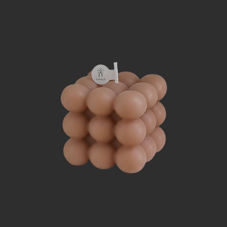 Ins Style Bubble Cube Candle Handmade Scented Candle Aromatherapy Soy Wax Candle Wedding Birthday Candles Party Home Decoration