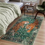 Rug for Living Room Carpet Jungle Tiger Home Decoration Large Area Bedroom Plush Floor Mat Machine Washable Coffee Table Rugs 러그
