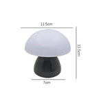 Mushroom Led Table Lamp Charging Touch Desk Coffee Bar, Hotel Bedroom Decoration, Nordic Creative Atmosphere, Small Night Light