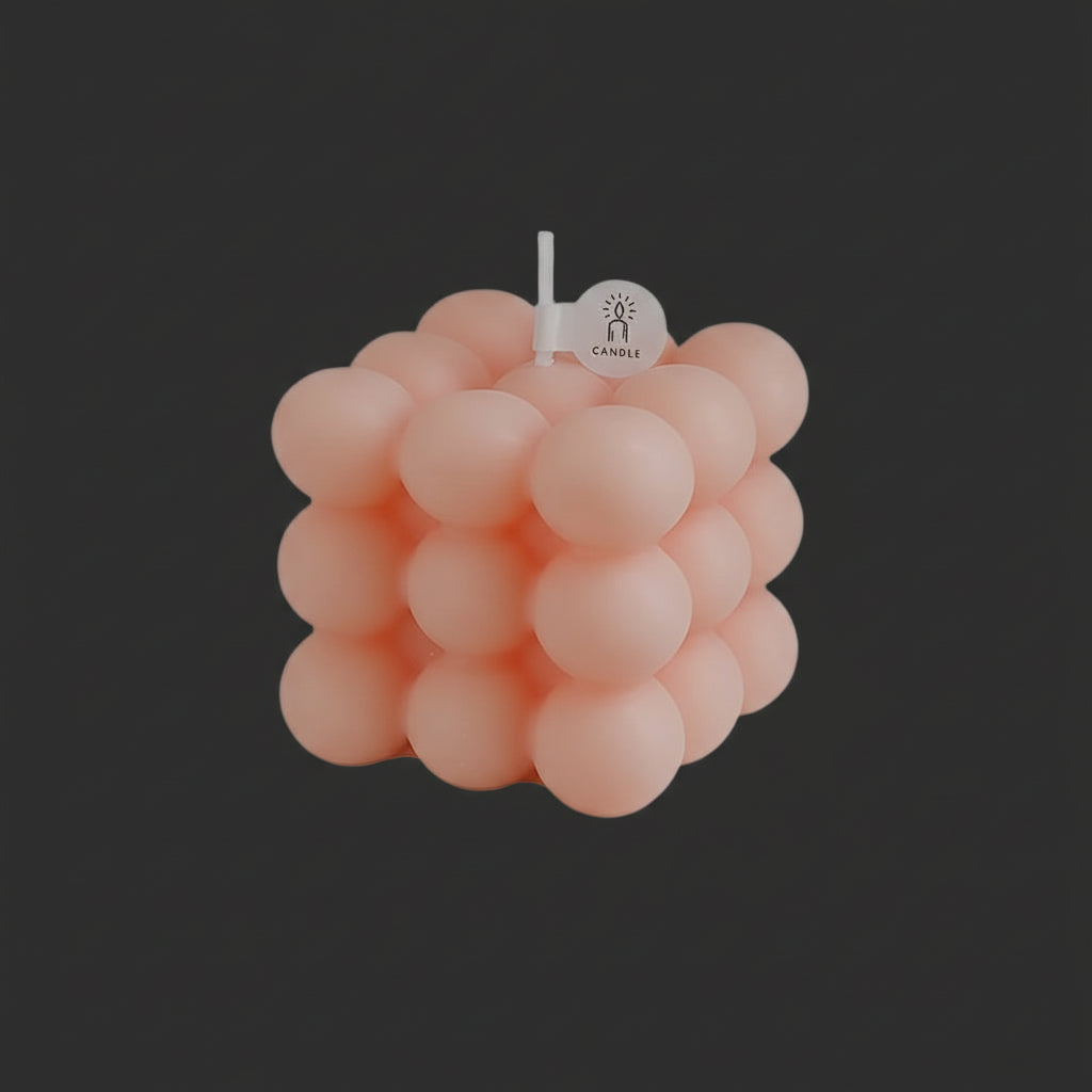 Ins Style Bubble Cube Candle Handmade Scented Candle Aromatherapy Soy Wax Candle Wedding Birthday Candles Party Home Decoration