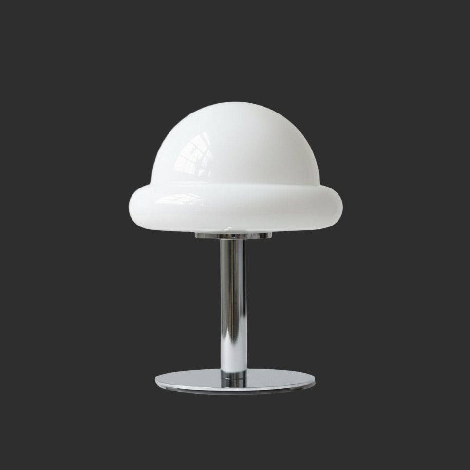 Retro Glass Mushroom Table Lamp Original Design Bauhaus Table Lamp Atmosphere Lamp Glass Net Red Bedroom Bedside Decoration